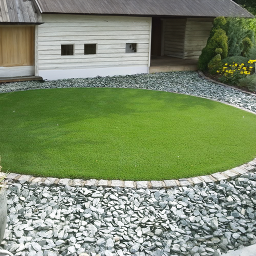 20mm Green Slate Chippings - Home & Garden > Lawn & Garden > Gardening Chippings