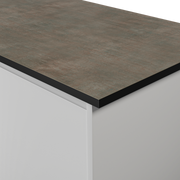 Aria F3708 Burnished Coin - Scovato Texture - Black Core - Hardware > Building Materials > Countertops