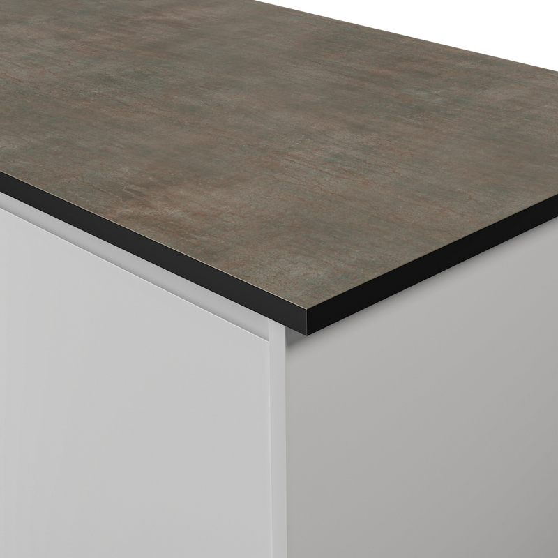 Aria F3708 Burnished Coin - Scovato Texture - Black Core - Hardware > Building Materials > Countertops