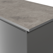 Aria F5612 Marmara Shade - Monolith Texture - Grey Core - Hardware > Building Materials > Countertops