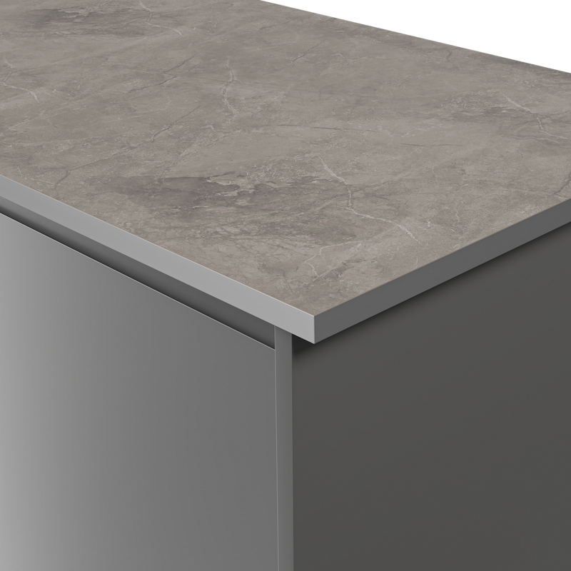 Aria F5612 Marmara Shade - Monolith Texture - Grey Core - Hardware > Building Materials > Countertops