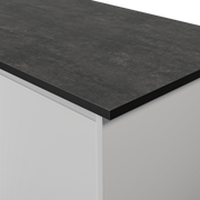 Aria F8833 Elemental Graphite - Scovato Texture - Black Core - Hardware > Building Materials > Countertops