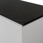 Aria F9485 Nero Grafite - Satin NDF Texture - Black Core - Hardware > Building Materials > Countertops