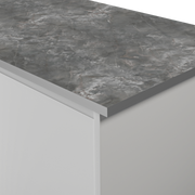 Aria F3710 Smoke Onyx - Satin NDF Texture - Grey Core - Hardware > Building Materials > Countertops