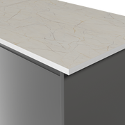 Aria F9669 Aura Marble - Satin NDF Texture - White Core - Hardware > Building Materials > Countertops