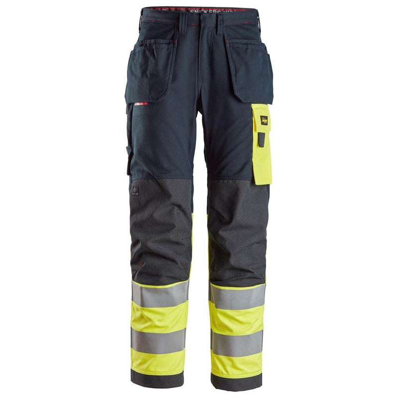 Snickers 6276 ProtecWork, Work Trousers Holster Pockets, High-Vis Class 1 - Business & Industrial > Work Safety Protective Gear FLAME RETARDANT TROUSERS