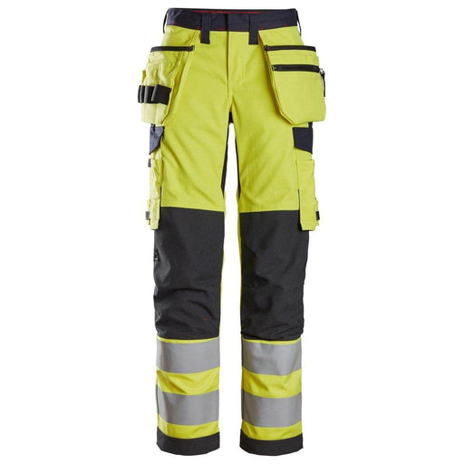 Snickers 6797 ProtecWork Women's Trousers Holster Pockets Hi-Vis Class 2 - Business & Industrial > Work Safety Protective Gear WOMENS HI-VIS CLOTHING