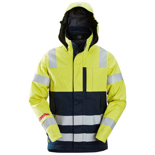Snickers 1361 ProtecWork Waterproof Shell Jacket Hi-Vis Class 3 - Apparel & Accessories > Clothing FR/Arc Protection