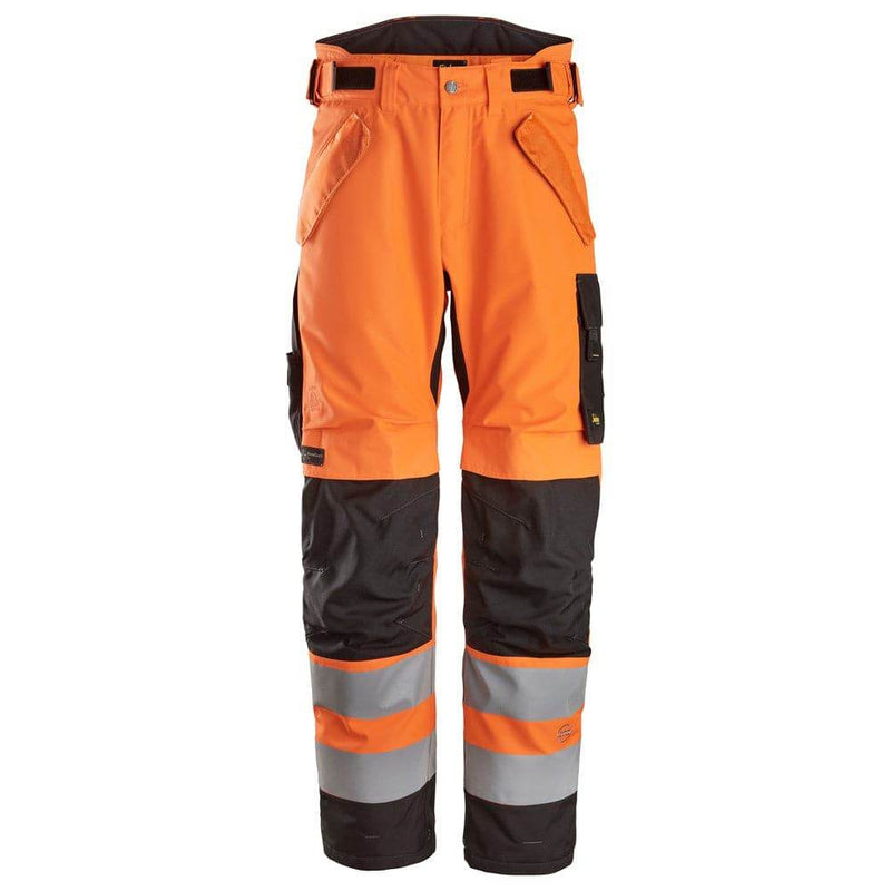 Snickers 6630 High-Vis Class 2 Waterproof 37.5® 2-Layer Light Padded Trousers - Business & Industrial > Work Safety Protective Gear WATERPROOF TROUSERS