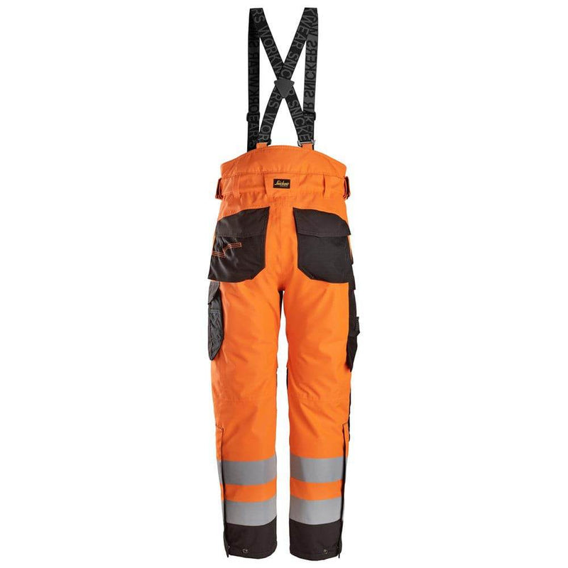 Snickers 6630 High-Vis Class 2 Waterproof 37.5® 2-Layer Light Padded Trousers - Business & Industrial > Work Safety Protective Gear WATERPROOF TROUSERS