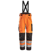 Snickers 6630 High-Vis Class 2 Waterproof 37.5® 2-Layer Light Padded Trousers - Business & Industrial > Work Safety Protective Gear WATERPROOF TROUSERS