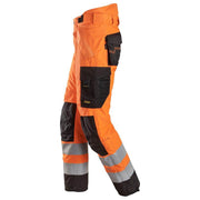 Snickers 6630 High-Vis Class 2 Waterproof 37.5® 2-Layer Light Padded Trousers - Business & Industrial > Work Safety Protective Gear WATERPROOF TROUSERS
