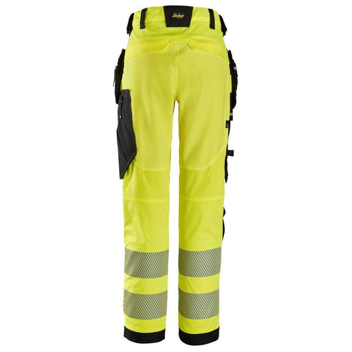 Snickers 6943 Hi-Vis Class 2 Stretch Work Trousers Holster Pockets - Business & Industrial > Work Safety Protective Gear HI-VIS TROUSERS
