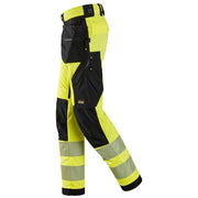 Snickers 6943 Hi-Vis Class 2 Stretch Work Trousers Holster Pockets - Business & Industrial > Work Safety Protective Gear HI-VIS TROUSERS