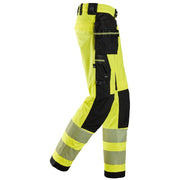 Snickers 6943 Hi-Vis Class 2 Stretch Work Trousers Holster Pockets - Business & Industrial > Work Safety Protective Gear HI-VIS TROUSERS