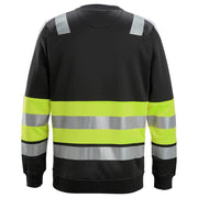 Snickers 8031 High-Vis Class 1 Sweatshirt - HI-VIS SWEATSHIRTS & HOODIES