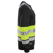 Snickers 8031 High-Vis Class 1 Sweatshirt - HI-VIS SWEATSHIRTS & HOODIES