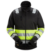 Snickers 8034 High-Vis Class 1 Full Zip Sweatshirt Jacket - HI-VIS SWEATSHIRTS & HOODIES
