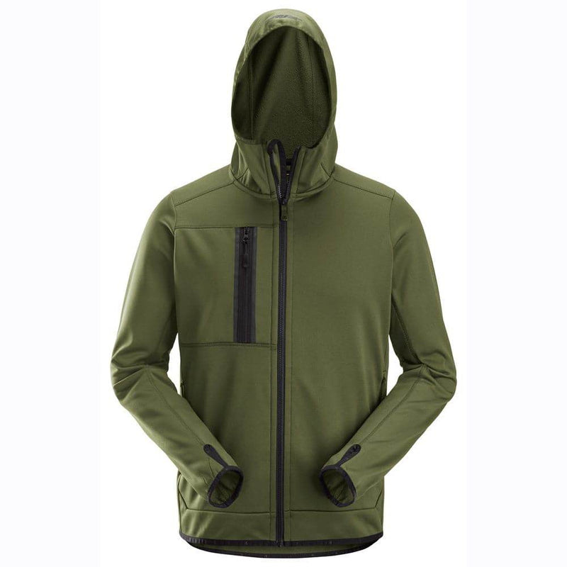 Snickers 8058 Allround Work Full Zip Fleece Hoodie Sweatshirt - Apparel & Accessories HOODIES