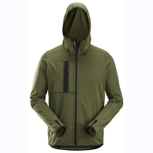 Snickers 8058 Allround Work Full Zip Fleece Hoodie Sweatshirt - Apparel & Accessories HOODIES