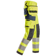 Snickers 6268 ProtecWork Stretch Work Trousers Holster Pockets, High-Vis Class 2 - Business & Industrial > Work Safety Protective Gear FLAME RETARDANT TROUSERS