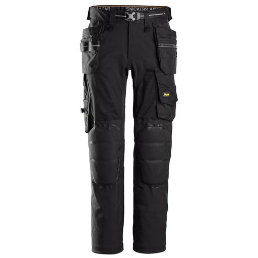 Snickers 6590 AllroundWork Stretch Trousers Capsulized Kneepads Holster Pockets - Business & Industrial > Work Safety Protective Gear KNEE PAD TROUSERS