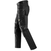 Snickers 6590 AllroundWork Stretch Trousers Capsulized Kneepads Holster Pockets - Business & Industrial > Work Safety Protective Gear KNEE PAD TROUSERS