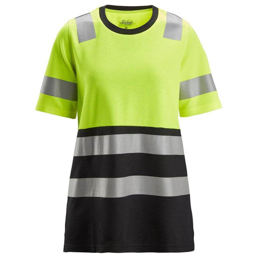 Snickers 2573 Hi-Vis Class 1 Women's T-Shirt - WOMENS HI-VIS CLOTHING