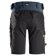 Snickers 6173 AllroundWork 4-Way Stretch Shorts Navy Blue 33" Waist, Snickers Size 48 - Apparel & Accessories > Clothing > Shorts > Cargo Shorts SALE SHORTS