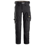 Snickers 6593 AllroundWork, Stretch Trousers Capsulized Kneepads - KNEE PAD TROUSERS