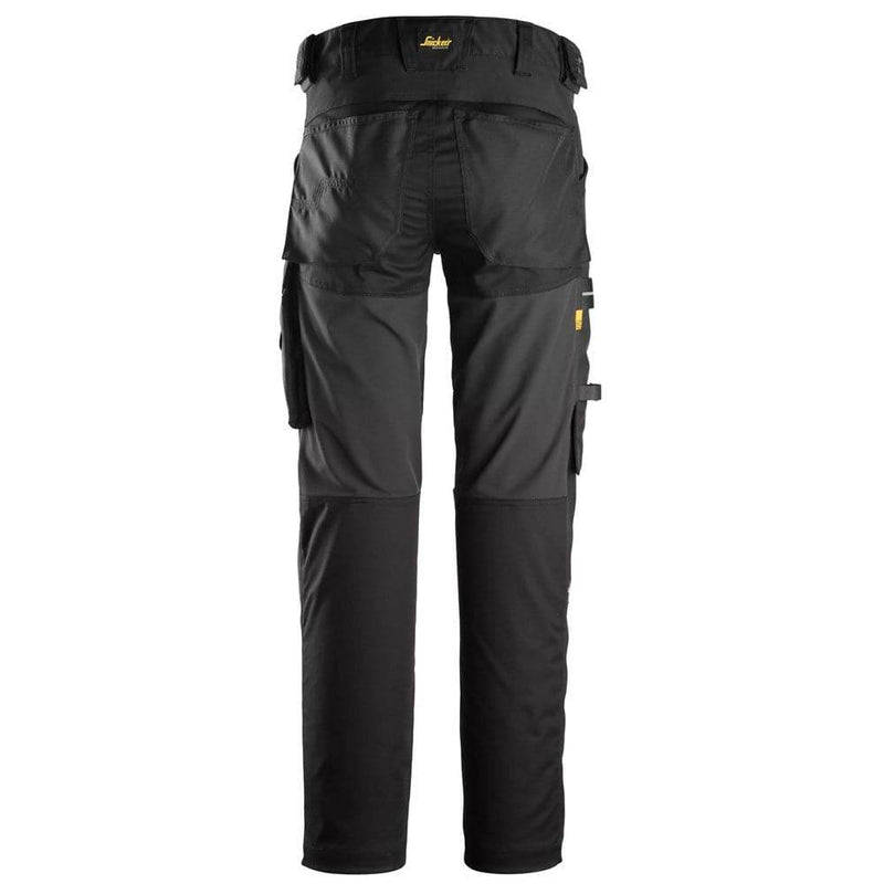 Snickers 6593 AllroundWork, Stretch Trousers Capsulized Kneepads - KNEE PAD TROUSERS