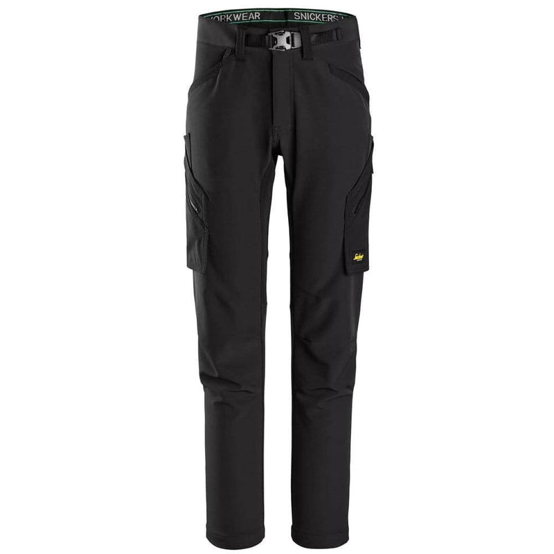 Snickers 6873 FlexiWork Full-Stretch Trousers without Knee Pockets - Business & Industrial > Work Safety Protective Gear CARGO & COMBAT TROUSERS