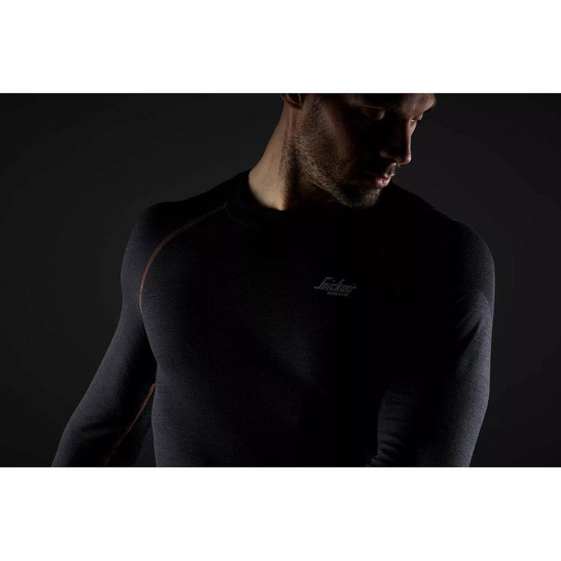 Snickers 9483 Seamless Base Layer Heat Regulating Wool Top - Apparel & Accessories > Clothing > Clothing Tops THERMALS