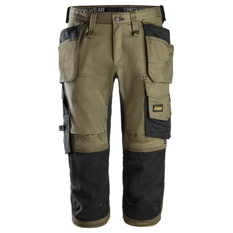 Snickers 6142 AllroundWork, Stretch Kneepad Holster Pockets Pirate Trousers Various Colours - Apparel & Accessories > Clothing > Uniforms > Contractor Pants & Coveralls PIRATE TROUSERS