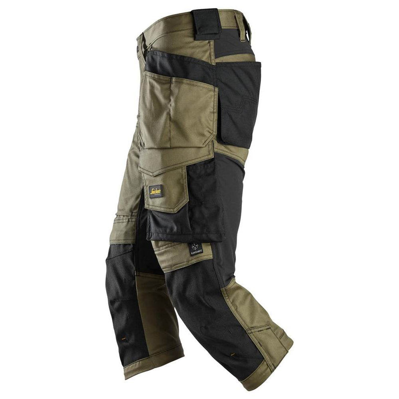 Snickers 6142 AllroundWork, Stretch Kneepad Holster Pockets Pirate Trousers Various Colours - Apparel & Accessories > Clothing > Uniforms > Contractor Pants & Coveralls PIRATE TROUSERS