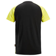 Snickers 2550 Two-Coloured Short Sleeve Cotton T-Shirt - Apparel & Accessories > Clothing > Clothing Tops > T-Shirts T-SHIRTS
