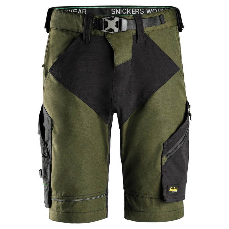 Snickers 6914 FlexiWork Work Shorts Various Colours - Apparel & Accessories > Clothing > Uniforms > Contractor Pants & Coveralls SHORTS