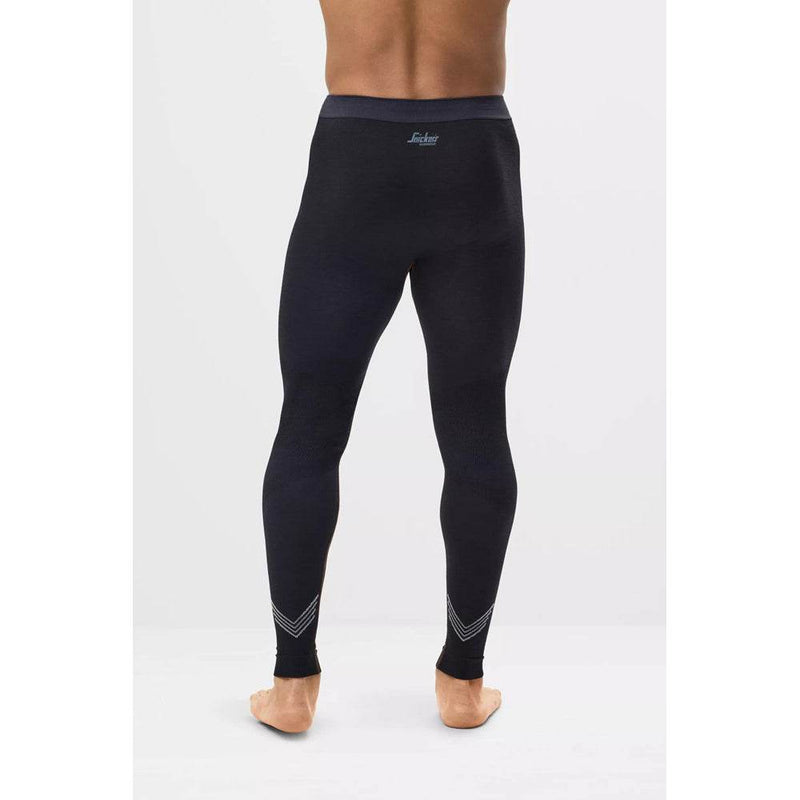 Snickers 9484 Seamless Base Layer Heat Regulating Wool Bottoms - Apparel & Accessories > Clothing > Men's Undergarments > Men's Long Johns THERMALS