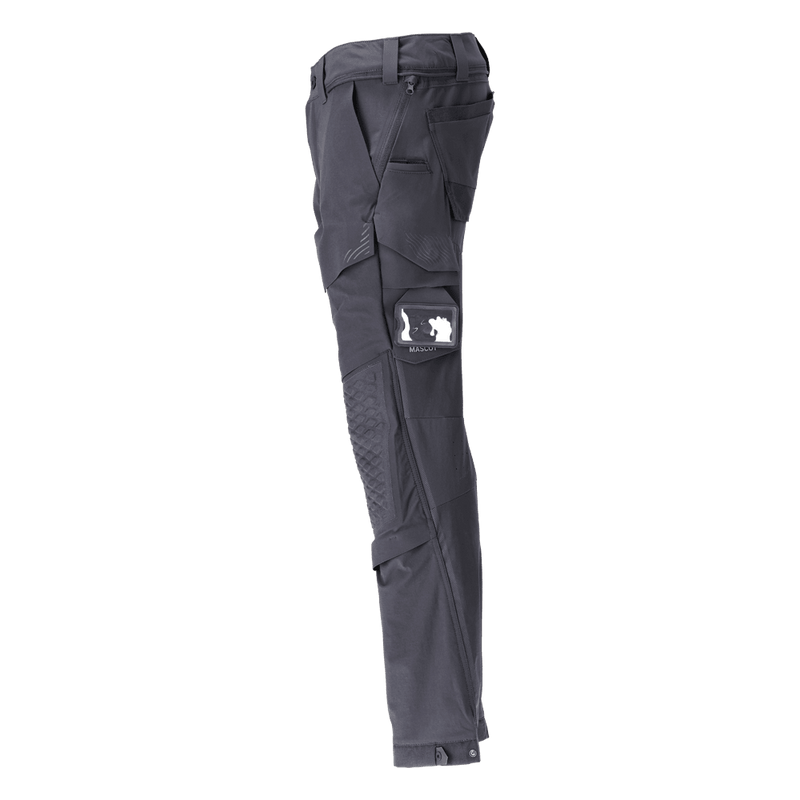 Mascot 22279 Ultimate Stretch Click System Pocket Trousers Dark Navy - KNEE PAD TROUSERS