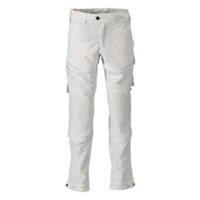 Mascot 22279 Ultimate Stretch Click System Pocket Trousers White - KNEE PAD TROUSERS