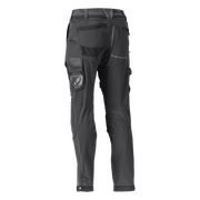 Mascot 22279 Ultimate Stretch Click System Pocket Trousers Black - KNEE PAD TROUSERS