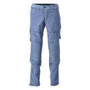 Mascot 22279 Ultimate Stretch Click System Pocket Trousers Stone Blue - KNEE PAD TROUSERS