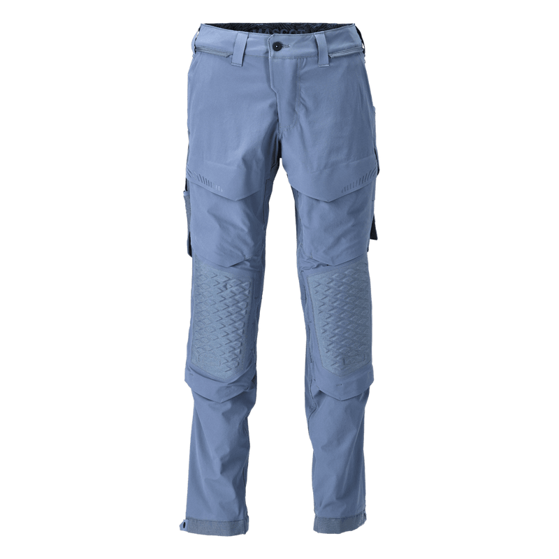Mascot 22279 Ultimate Stretch Click System Pocket Trousers Stone Blue - KNEE PAD TROUSERS