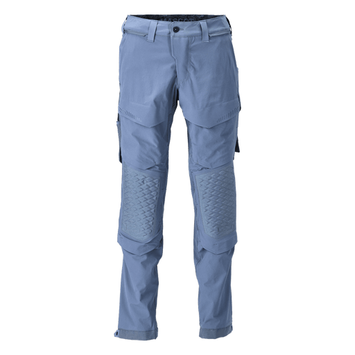 Mascot 22279 Ultimate Stretch Click System Pocket Trousers Stone Blue - KNEE PAD TROUSERS