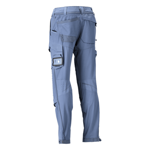 Mascot 22279 Ultimate Stretch Click System Pocket Trousers Stone Blue - KNEE PAD TROUSERS