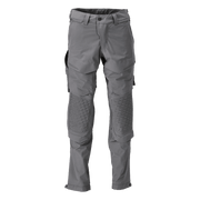 Mascot 22279 Ultimate Stretch Click System Pocket Trousers Stone Grey - KNEE PAD TROUSERS