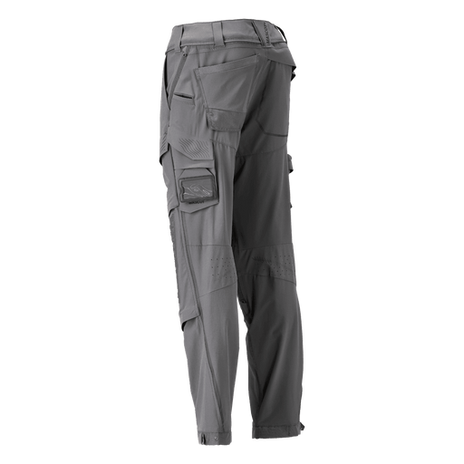 Mascot 22279 Ultimate Stretch Click System Pocket Trousers Stone Grey - KNEE PAD TROUSERS