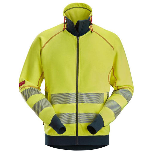 Snickers 2868 ProtecWork Arc Full Zip Sweater, High-Vis Class 3 - Business & Industrial > Work Safety Protective Gear FLAME RETARDANT JACKETS