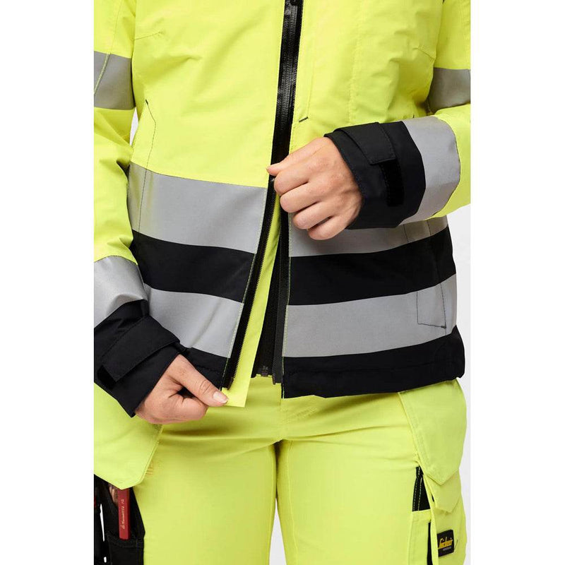 Snickers 1347 AllroundWork, Women’s Hi-Vis Waterproof Shell Jacket Class 2/3 Various Colours - Business & Industrial > Work Safety Protective Gear HI-VIS JACKETS & COATS