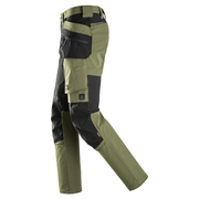 Snickers 6218 AllroundWork Holster Pocket 4-Way Stretch Trousers Khaki Green - Apparel & Accessories > Clothing > Pants > Cargo Pants KNEE PAD TROUSERS
